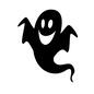 おばけ おばけ おばけ,幽霊,ゴースト,オバケ,ハロウィン,10月,秋,ハロウィーン,トリックオアトリート,ハロウィンパーティーのシルエット素材