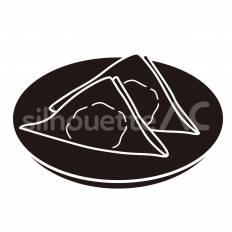 生やつはし 生八つ橋,和菓子,餡のシルエット素材