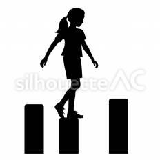 アスレチック丸太わたり アスレチック,丸太,渡るのシルエット素材