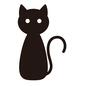 ネコ ネコ ネコ,ねこ,猫,キャット,正面,生き物,生物,動物,アニマル,ペットのシルエット素材