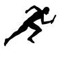 リレー リレー リレー,陸上,陸上競技,ランナー,スポーツ,運動,アスリート,選手,人,人物のシルエット素材
