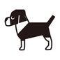 犬 犬 折れ耳,垂れ耳,ペット,飼い犬,愛犬,イヌ,いぬ,生物,生き物,生きもののシルエット素材