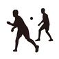ウォールハンドボール ウォールハンドボール ウォールハンドボール,ボール,マイナースポーツ,スポーツ,競技,選手,プレー,試合,人物,男性のシルエット素材