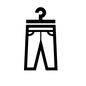 パンツ パンツ パンツ,ズボン,長ズボン,ボトムス,デニム,ジーンズ,ジーパン,ハンガー,収納,衣類のシルエット素材