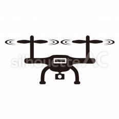 先端技術　ドローン ドローン,羽根,機体のシルエット素材