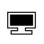 モニター モニター,ディスプレイ,液晶画面,画面,モニター画面,テレビ,１台,アイコン,素材のシルエット素材