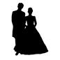 ウエディング ウエディング 結婚式,ウエディング,ペア,挙式,カップル,人物,人,人間,全身,並ぶのシルエット素材