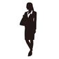 歩くスーツの女性 歩くスーツの女性 キャリアウーマン,女性社員,社員,営業,歩く,外回り,働く,仕事,職業,ビジネスのシルエット素材