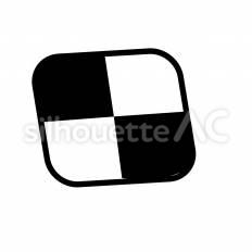 ボックスクッキー クッキー,菓子,四角のシルエット素材