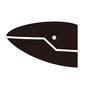くじら くじら くじら,クジラ,ミンククジラ,横顔,横向き,アップ,海の生きもの,鯨,生き物,動物の顔のシルエット素材