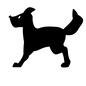 犬 犬 犬,いぬ,イヌ,動物,どうぶつ,生き物,生物,横向き,全身,しっぽのシルエット素材