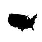 アメリカ合衆国 アメリカ合衆国 アメリカ合衆国,地図,地理,世界地図,米国,アメリカ本土,アメリカ大陸,黒,切り抜き,アメリカのシルエット素材