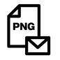 PNG PNGデータ,PNG,添付ファイル,添付,添付データ,データ,ファイルデータ,メール,イラストレーター,電子メールのシルエット素材