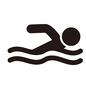 泳ぐ人 泳ぐ人 泳ぐ人,人物,人,ピクトグラム,1人,海水浴,海,プール,波,クロールのシルエット素材