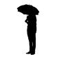 雨の日 男性 雨の日 男性 人物,男性,傘,カサ,梅雨,雨,雨天,雨降り,降水,雨の日のシルエット素材