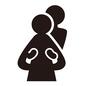 恋人 恋人 ポーズ,カップル,並ぶ,前後,抱きつく,立つ,正面,ラブラブ,ピクトグラム,人物のシルエット素材
