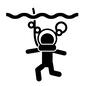 ヘルメットダイビング ヘルメットダイビング,人,人物,ピクトグラム,潜る,泡,マリンレジャー,夏,スポーツ,サマースポーツのシルエット素材