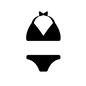 水着 水着,ビキニ,ホルターネック,夏物,セット,レディース,アイテム,ファッションのシルエット素材