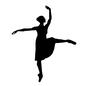 バレリーナ バレリーナ ダンサー,バレリーナ,クラシックバレエ,クラシック,バレエ,踊る,女性,全身,バレエポーズ,衣装のシルエット素材