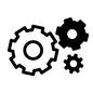歯車 歯車 歯車,DIY ,ハンドメイド,工具,部品,パーツ,3種類のシルエット素材