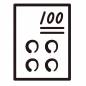 100点のテスト 100点のテスト 100点,全問正解,満点,点数,答案,丸,正解,受験,勉強,テストのシルエット素材