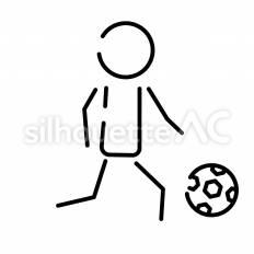 サッカー部 ピクトグラム,ピクトサイン,アイコンのシルエット素材