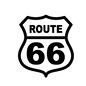 国道66号線 国道66号線 国道66号線,アメリカ合衆国,ROUTE,英語,単語,66,数字,国道,アメリカ,道路のシルエット素材