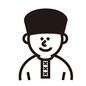 ロシア人 ロシア人 民俗衣装,ロシア人,男性,帽子,民族衣装,ロシア帽,上半身,正面,笑顔,人物のシルエット素材