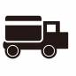 黒いトラック 黒いトラック トラック,引越し,乗り物,1台,横向き,輸送,荷物,引越し業者,運ぶ,配送のシルエット素材