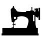 ミシン ミシン,縫う,アイテム,道具,機械,1台,ハンドメイド,裁縫,洋裁,ファッションのシルエット素材