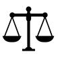 天秤 天秤 天秤,てんびん,天秤ばかり,量り,量る,重さ,重量,釣り合う,平等,シンボルのシルエット素材