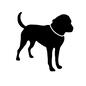 ラブラドールレトリーバー ラブラドールレトリーバー 犬,いぬ,イヌ,動物,生き物,ペット,家族,可愛い,癒し,イラストのシルエット素材