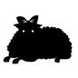 羊 羊,動物,イースターラム,もこもこ,生き物,キリスト教,4月,春,イベント,復活日のシルエット素材