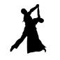 社交ダンス 社交ダンス 社交ダンス,踊る,ペア,恋人,カップル,2人,人物,人,全身のシルエット素材