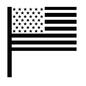 アメリカ国旗 アメリカ国旗 アメリカ合衆国,アメリカ,米国,国旗,旗,外国,海外,社会,地理,世界のシルエット素材