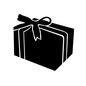 プレゼント プレゼント プレゼント,クリスマスプレゼント,オーナメント,クリスマス飾り,クリスマス,クリスマスイブ,イブ,クリスマスパーティー,冬,12月のシルエット素材