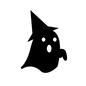 オバケ オバケ 帽子,飛ぶ,オバケ,お化け,ハロウィン,ハロウィーン,前夜祭,収穫祭,秋,10月のシルエット素材
