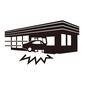 ダイナミック入店 ダイナミック入店 事故,車,突っ込む,建物,店内,自動車,乗り物,物損事故,コンビニ,自家用車のシルエット素材