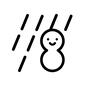 大雪 大雪 大雪,吹雪,降雪,天気,天気予報,予報,天気マーク,雪,ゆき,雪だるまのシルエット素材