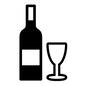 ワイン ワイン グラス,容器,ワイン,シャンパン,bottle,ボトル,飲み物,ドリンク,アルコール,酒のシルエット素材