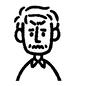 男性 男性 中年,中高年,男性,男の人,お父さん,男性,怒る,上半身,正面,怒りのシルエット素材