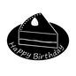バースデーケーキ バースデーケーキ バースデー,カットケーキ,パーティー,スイーツ,デザート,誕生日,誕生日ケーキ,お祝い,ケーキ,バースデーケーキのシルエット素材