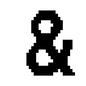 文字 ＆,アンド,文字,符号,プログラミング,プログラミング言語,アンパサンド,記号,論理記号のシルエット素材