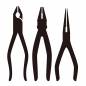 ペンチ3点 ペンチ,diy,工具,ラジオペンチ,挟む,プライヤー,工作,道具,日曜大工,リノベーションのシルエット素材