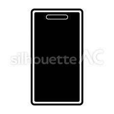 スマホ スマホ,スマートフォン,画面のシルエット素材