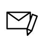 封筒と鉛筆 封筒と鉛筆 封筒,手紙,letter,レター,pen,ペン,鉛筆,えんぴつ,エンピツ,筆記のシルエット素材