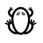 カエル カエル,蛙,生物,生き物,動物,アニマル,研究,実験,動物実験,解剖のシルエット素材