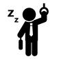 居眠り 居眠り 居眠り,電車,人,人物,全身,正面,つり革,つかまる,ネクタイ,寝るのシルエット素材