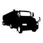 トラック トラック 乗り物,大型自動車,車,大型特殊自動車,大型車,運転,大型,輸送,運輸,運搬のシルエット素材