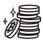 仮想通貨 仮想通貨 キラキラ,輝く,ビットコイン,重ねる,仮想通貨,仮想,通貨,経済,金融,仮想マネーのシルエット素材